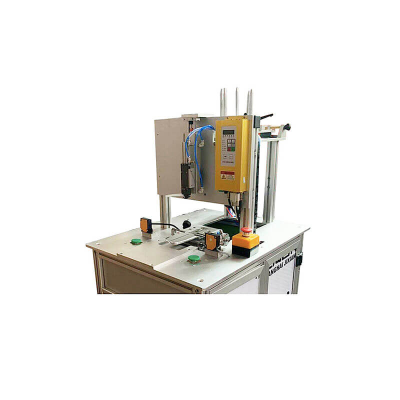 glove tag attaching machine