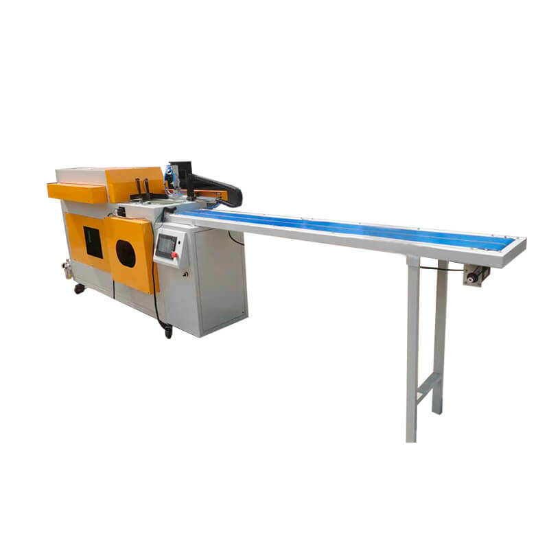 glove turning and strapping machine